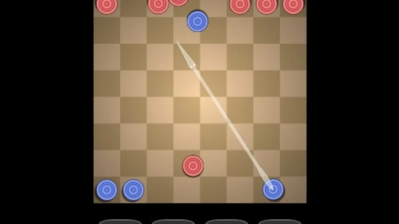 Angry Checkers gameplay screenshot