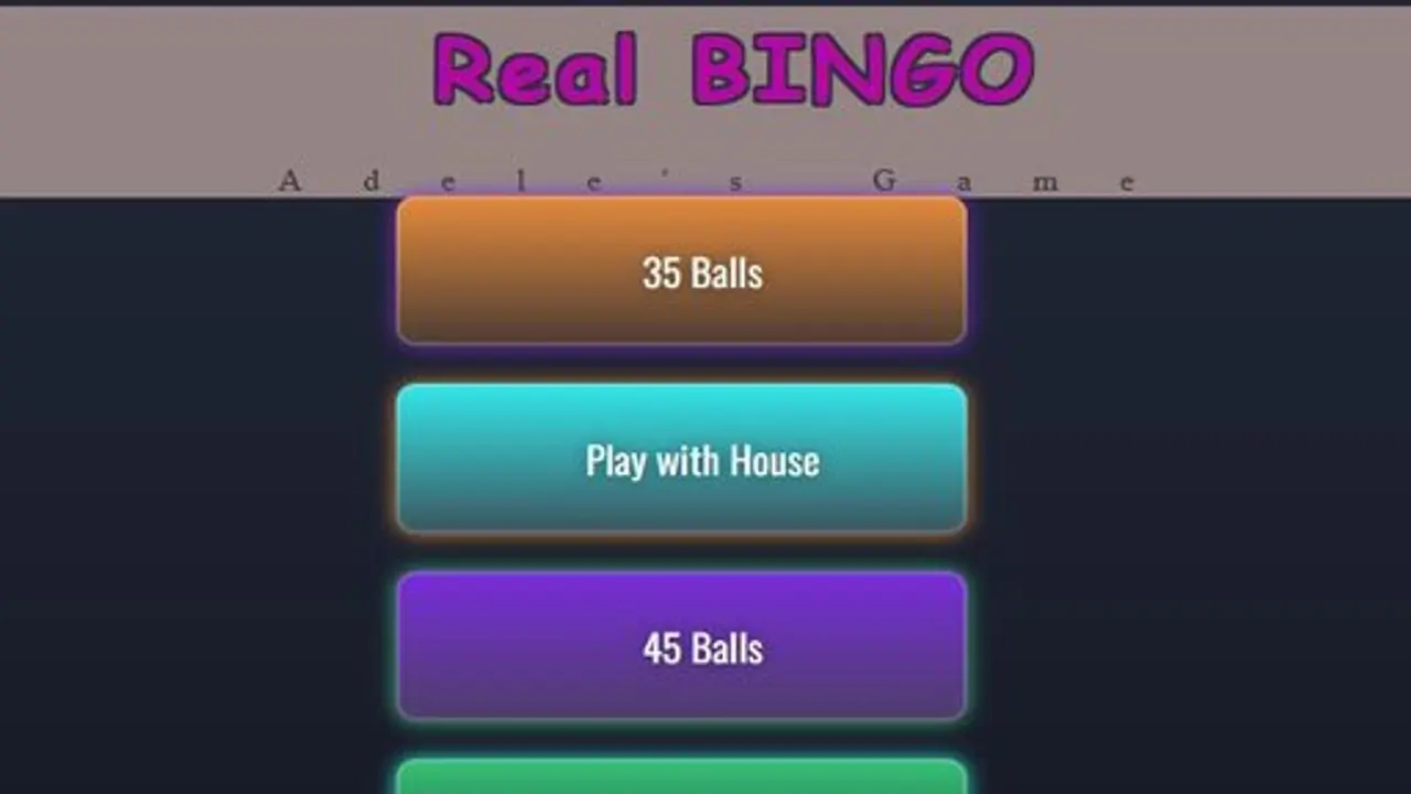 Bingo Real gameplay screenshot