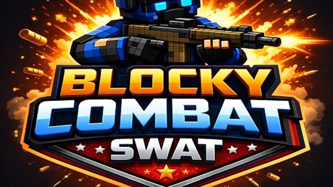 Blocky Combat Swat Original 2026 gameplay screenshot