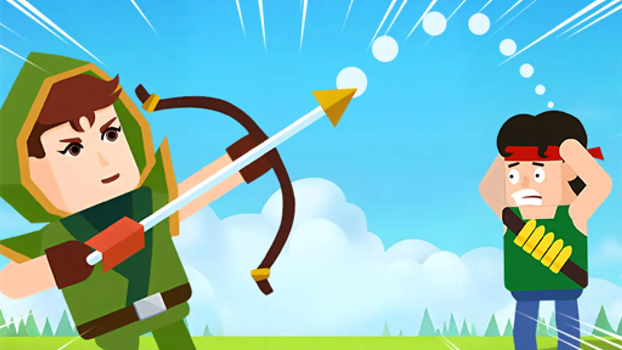 Bowmasters2 gameplay screenshot