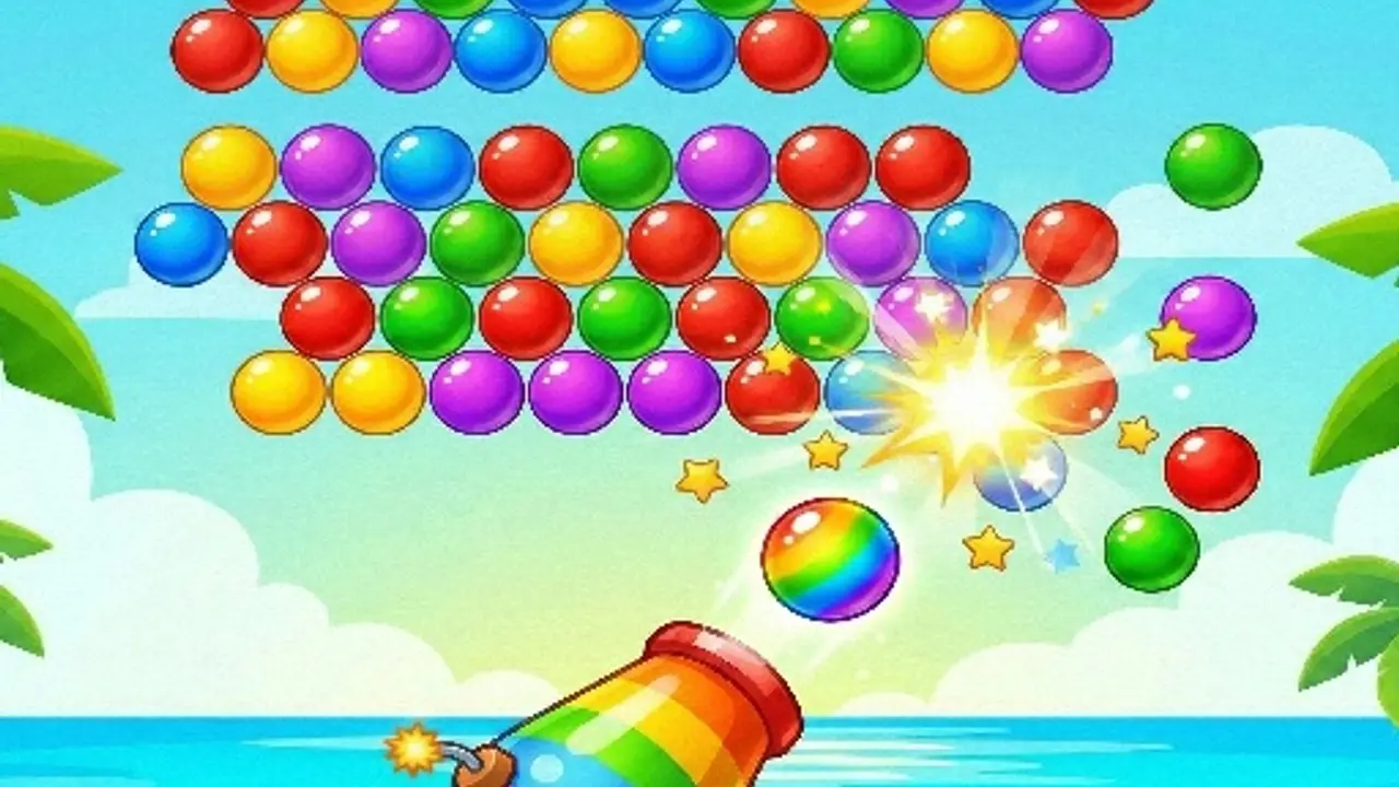 Bubble Shooter Blast Mania gameplay screenshot
