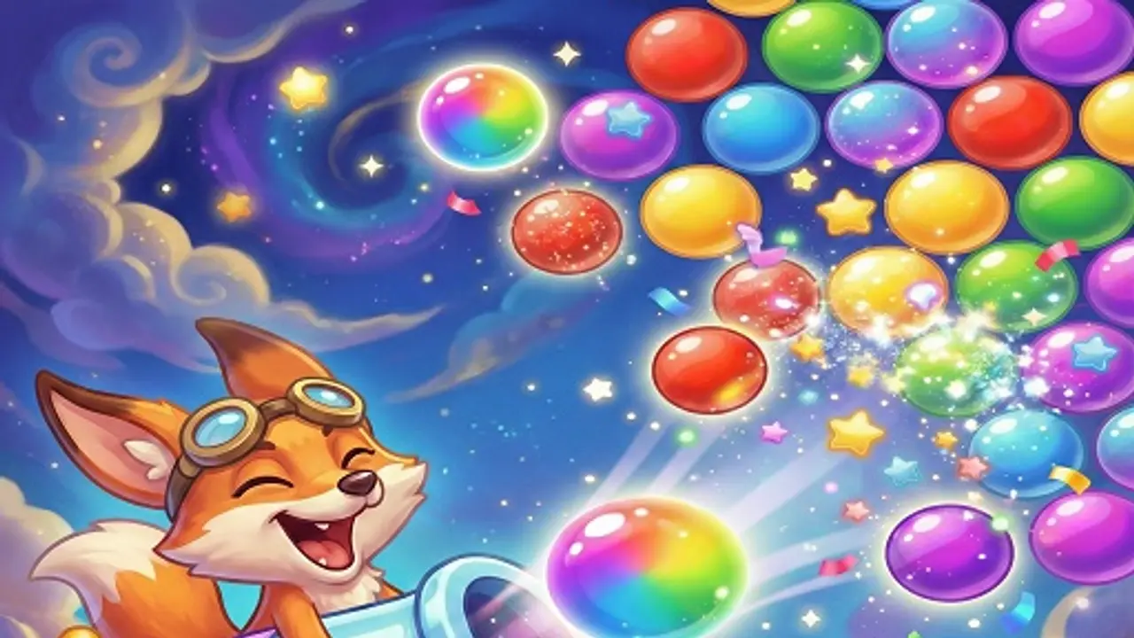 Bubble Shooting Pro Fun gameplay screenshot