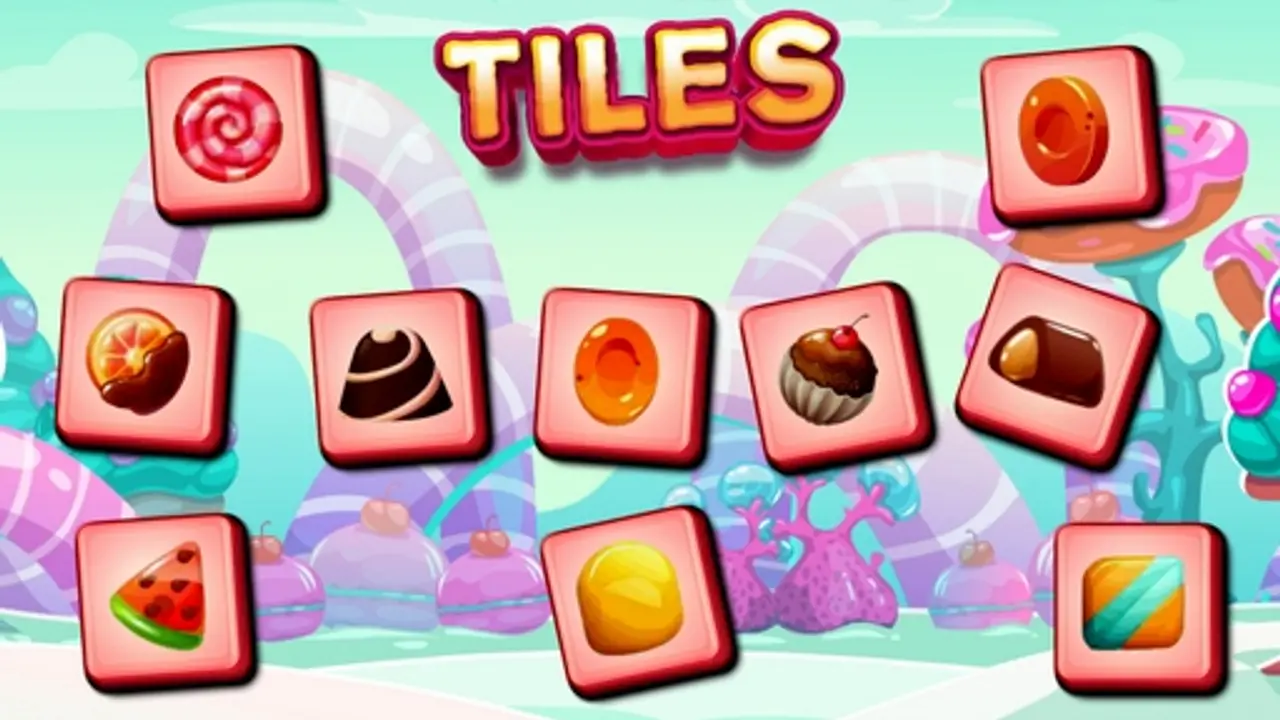 Candy Mahjong Tiles gameplay screenshot