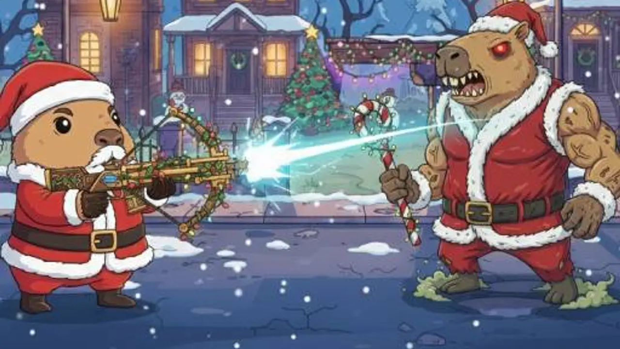 Capybara Winter Curse gameplay screenshot