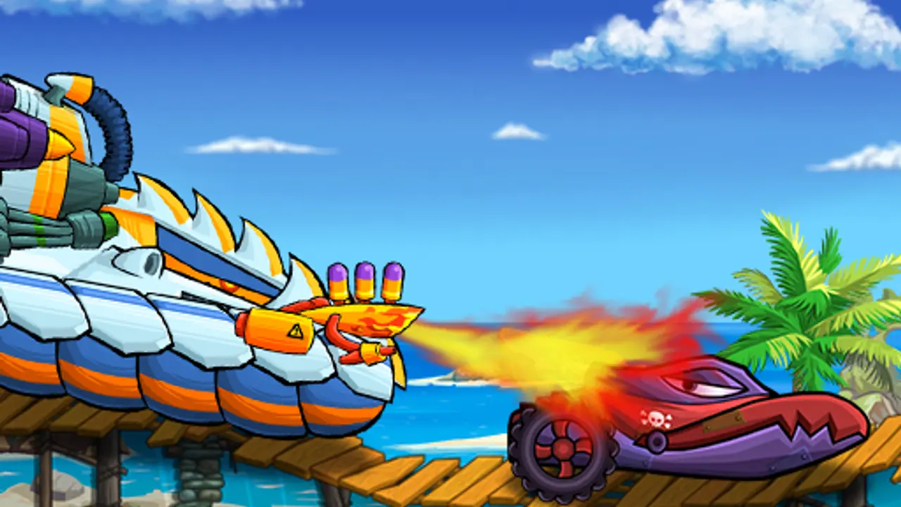 Car Eats Car: Sea Adventure gameplay screenshot