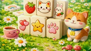 Speel Cartoon Mahjong