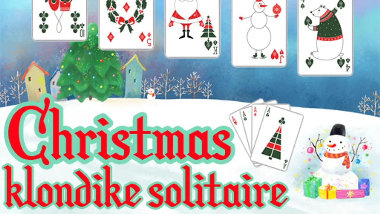 Christmas Klondike Solitaire gameplay screenshot