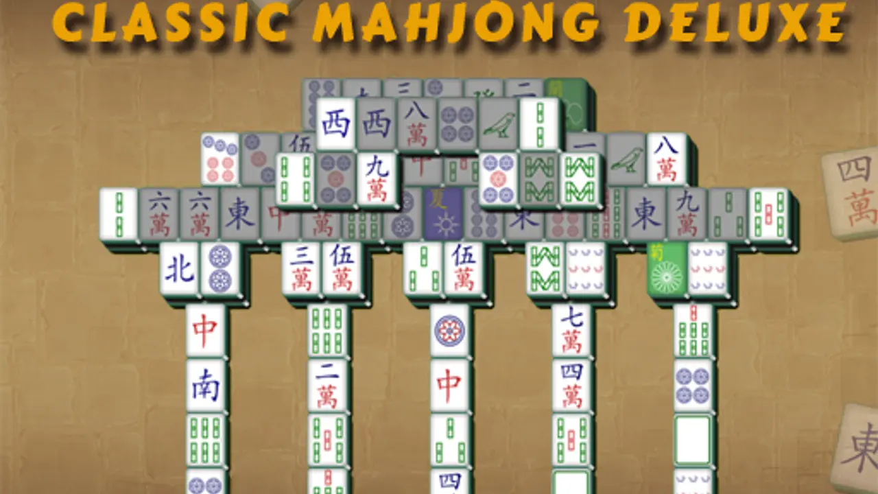 Classic Mahjong Deluxe gameplay screenshot