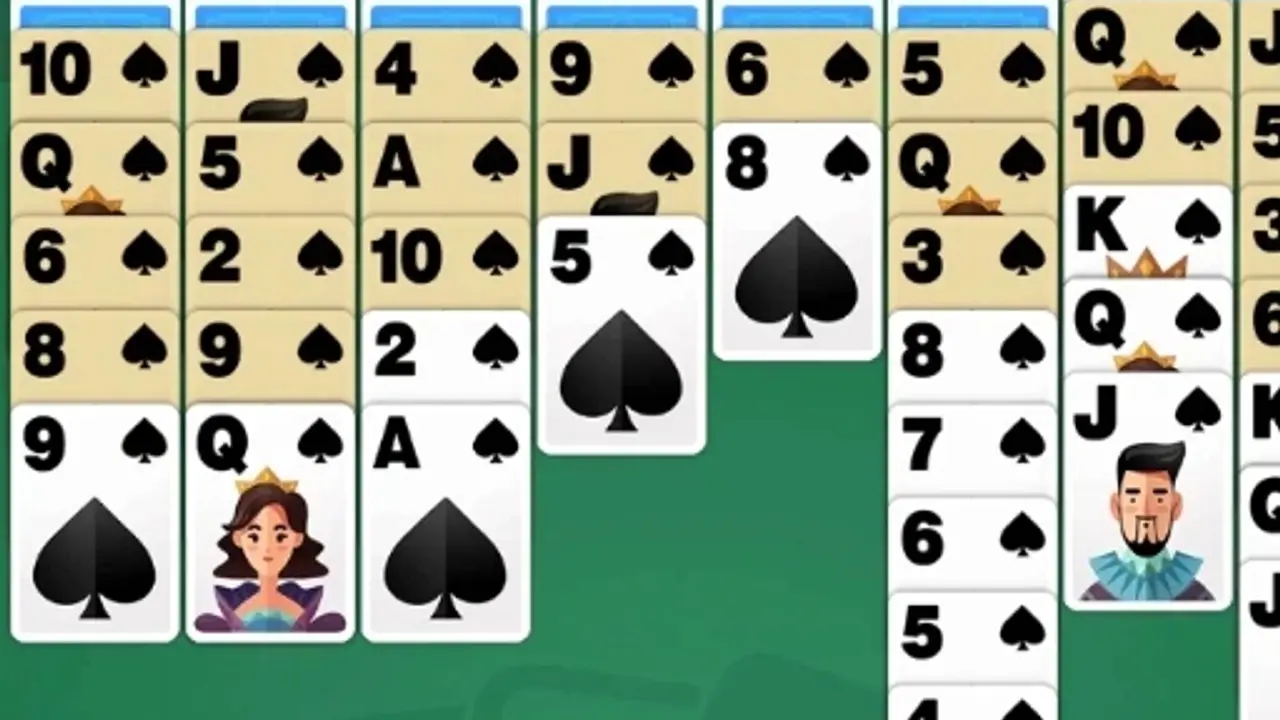 Classic Solitaire Master gameplay screenshot