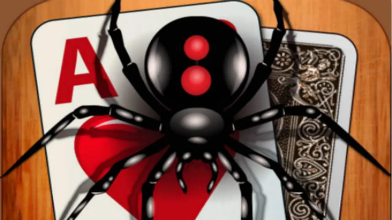 Classic Spider Solitaire gameplay screenshot
