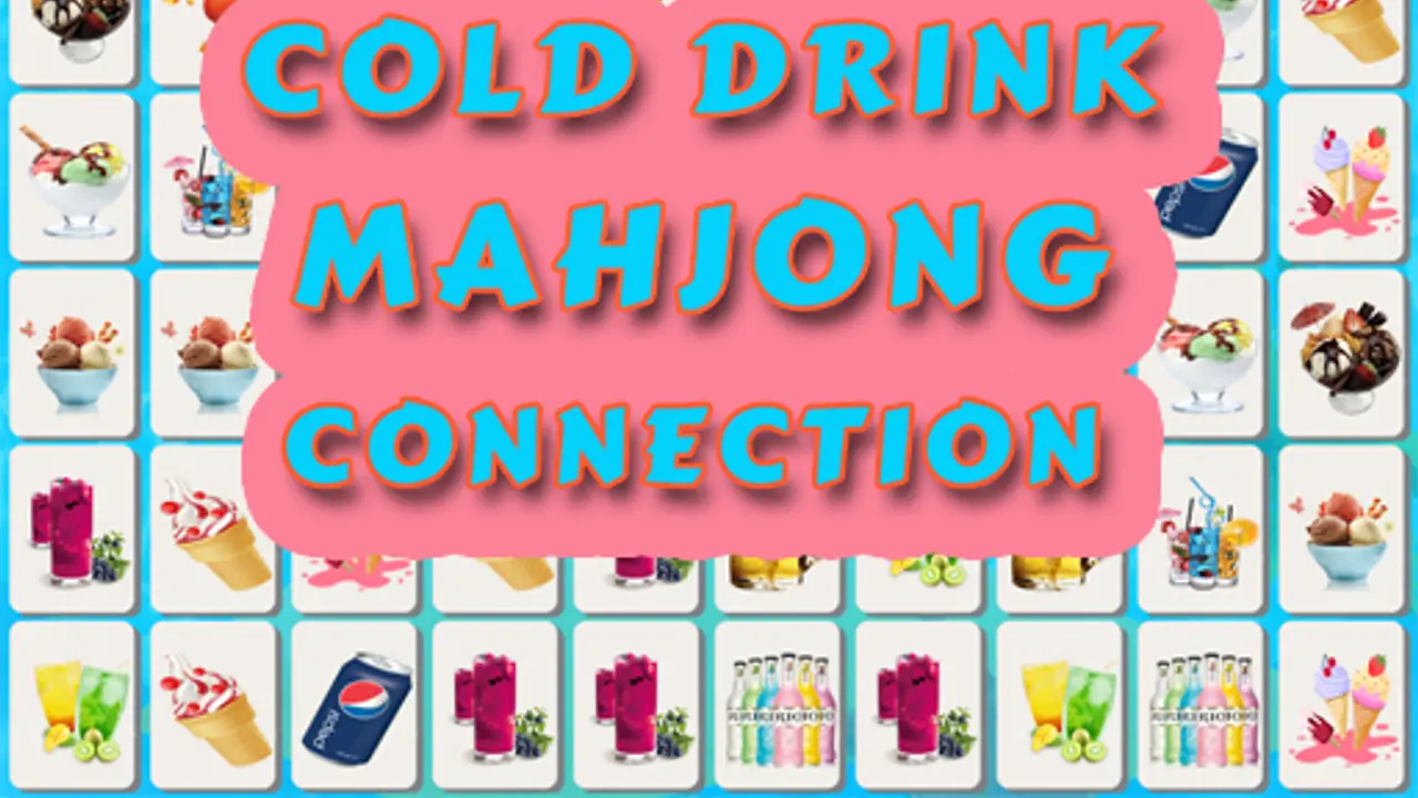 Cold Drink Mahjong Connection gameplay screenshot