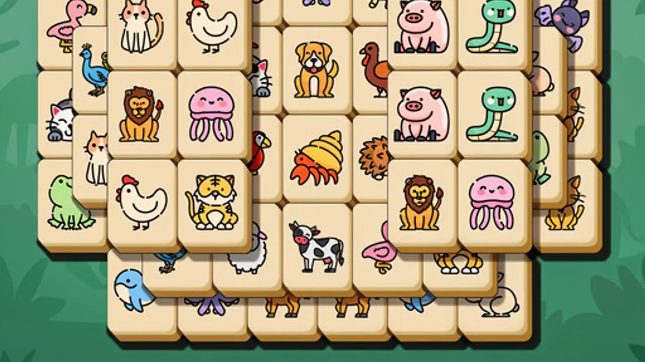Critter Mahjong Solitaire gameplay screenshot