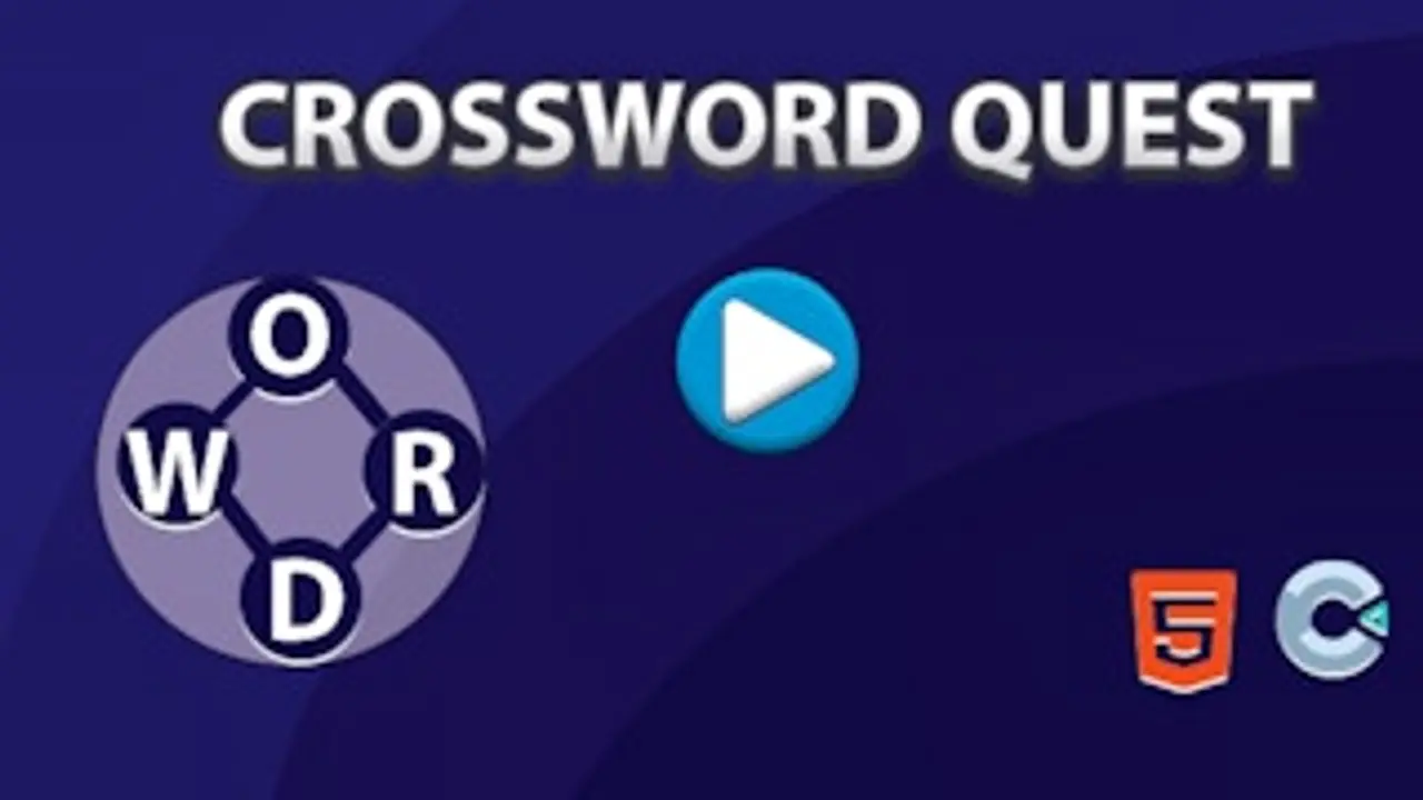 Crossword Quest 3D gameplay screenshot