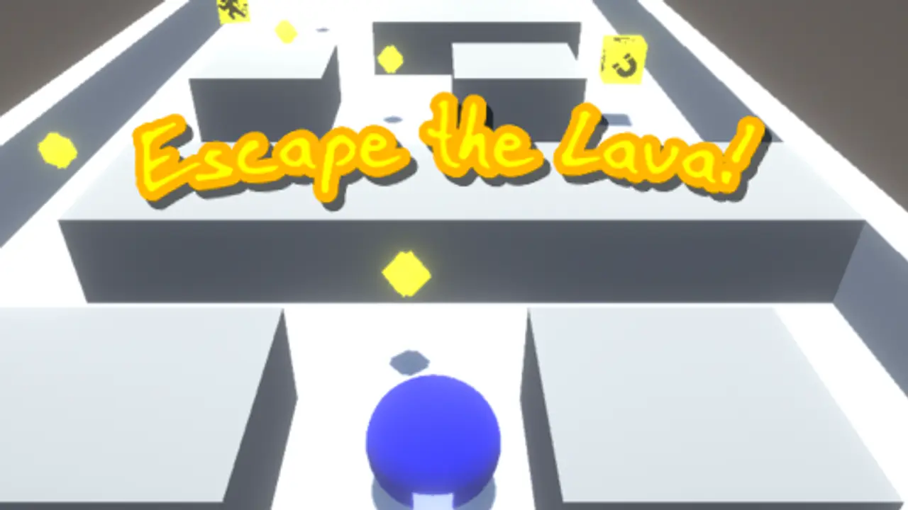Escape the Lava gameplay screenshot
