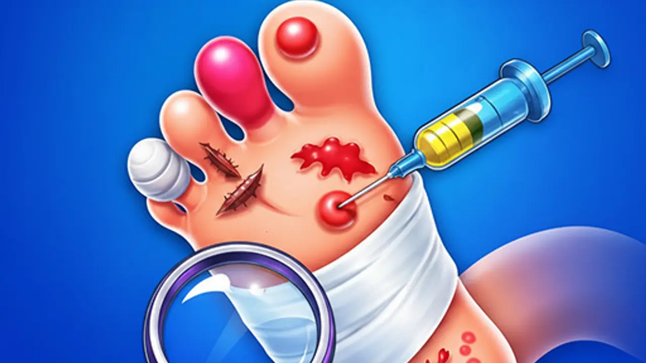 Foot Doctor Hospital Game gameplay screenshot