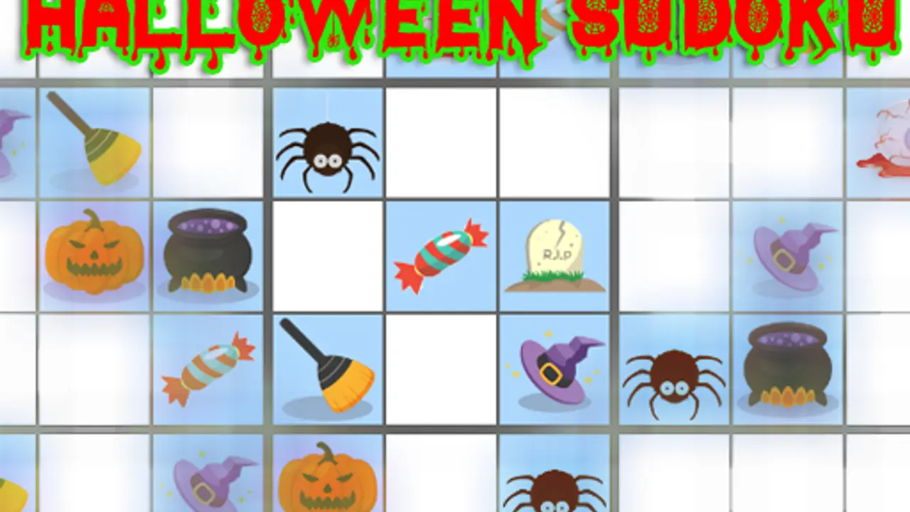 Halloween Sudoku gameplay screenshot