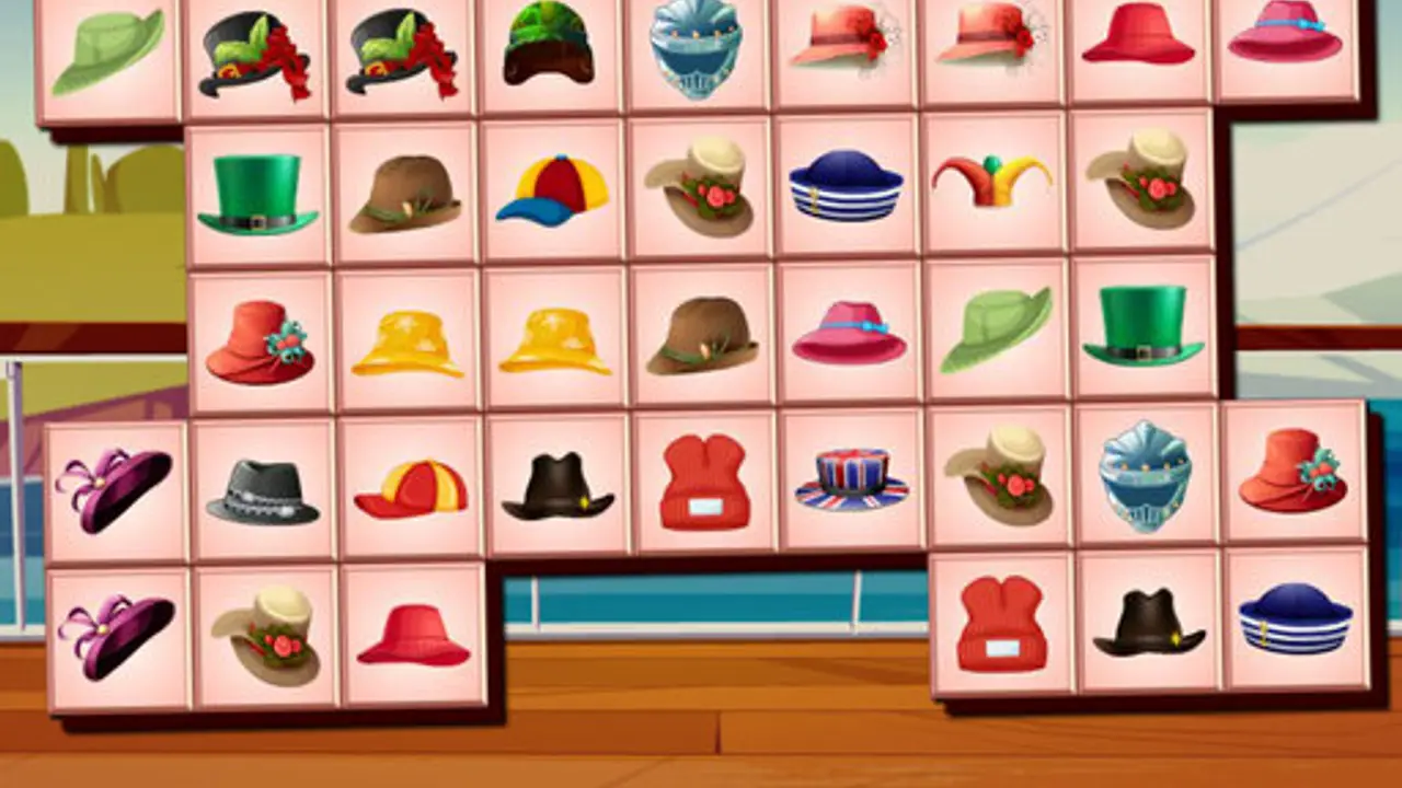 Hats Mahjong Connect gameplay screenshot