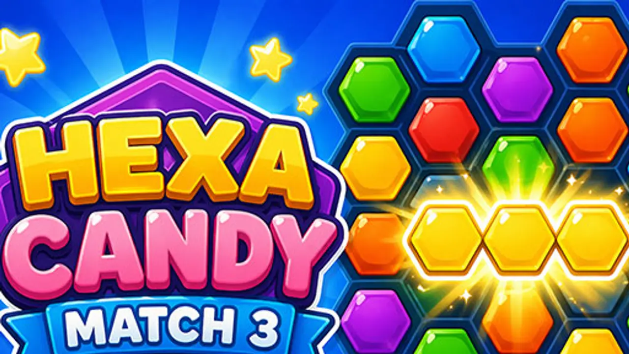 Hexa Candy Match 3 gameplay screenshot
