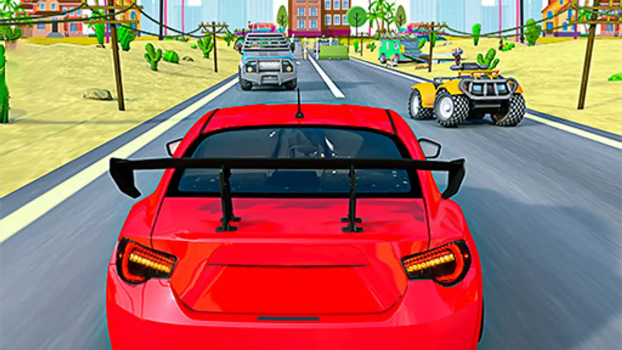 Highway Car Racing Game gameplay screenshot