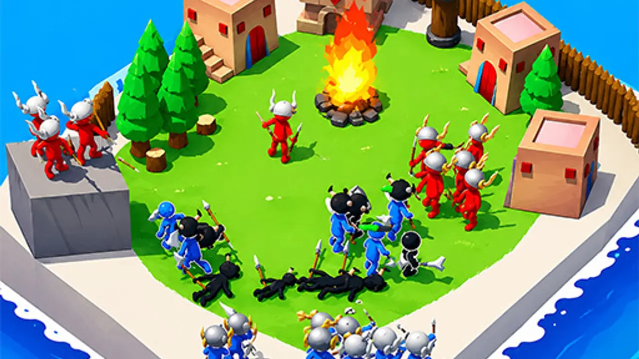 Island Merge War gameplay screenshot