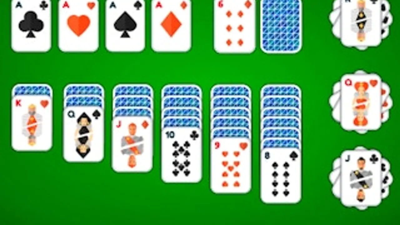 Klondike Solitaire 4 Suits gameplay screenshot