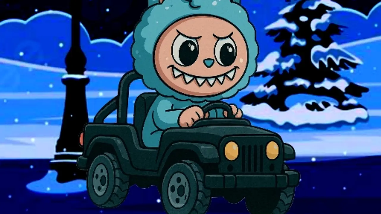 Labubu Auto Adventure gameplay screenshot