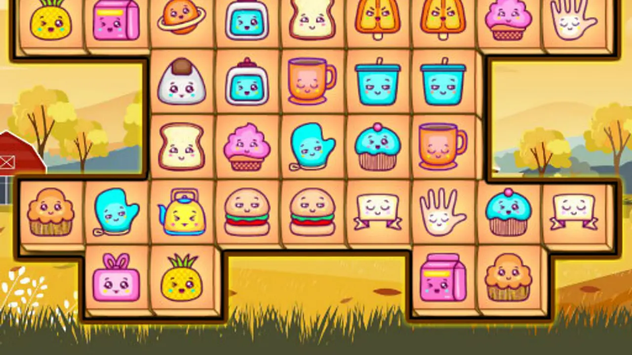 Mahjong Connect Deluxe gameplay screenshot
