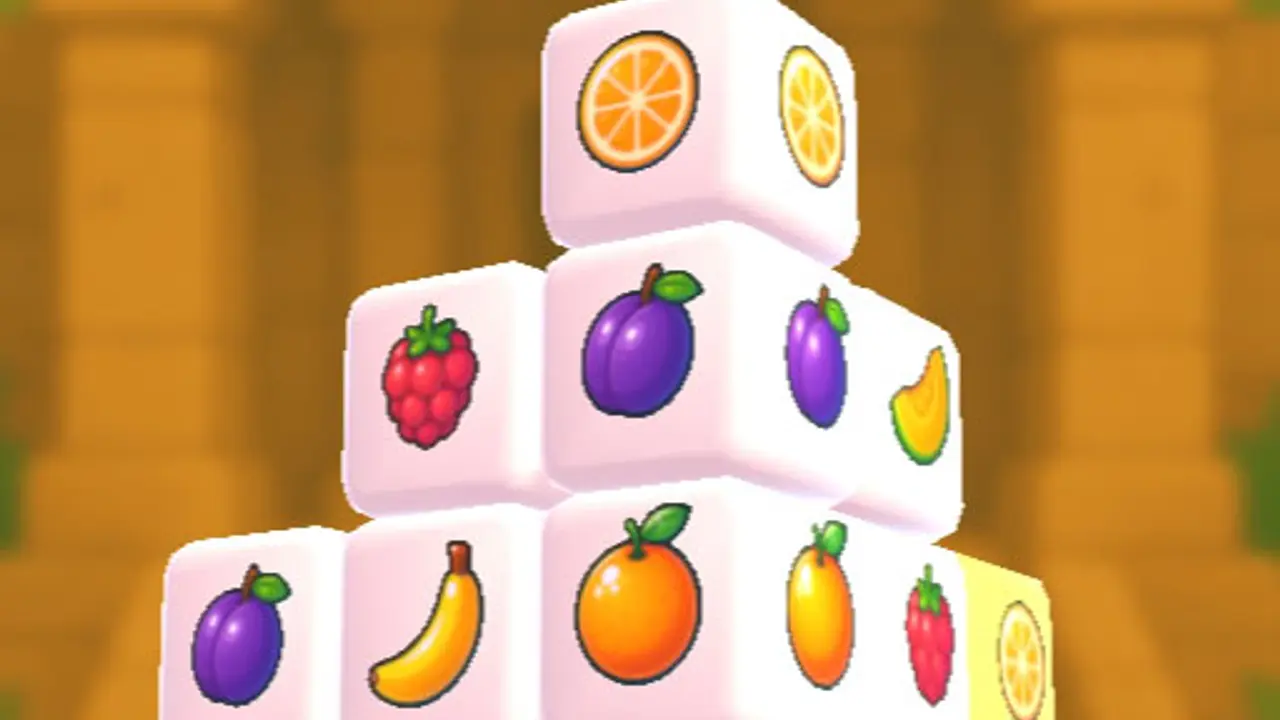 Mahjong Fruit 3D gameplay screenshot