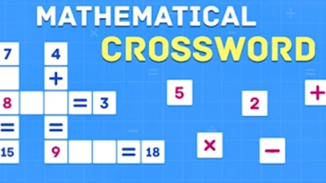 Mathematical Crossword gameplay screenshot