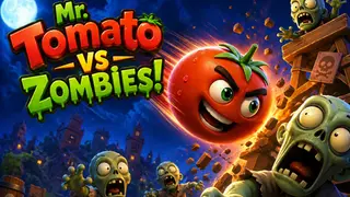 Play Mr Tomato vs Zombies
