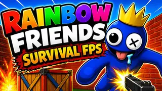 Play Rainbow Friends Survival FPS