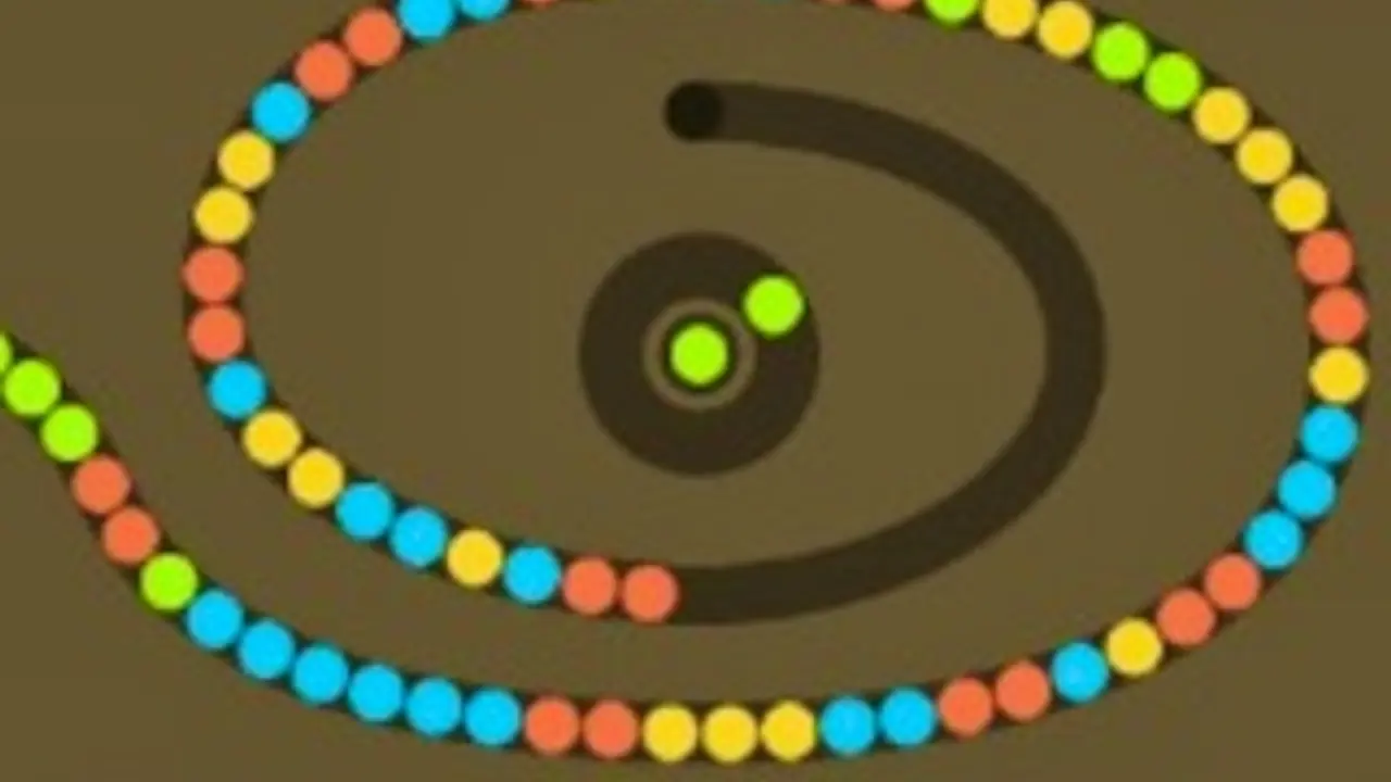 Smiley View Smoothy Bubble Shooter gameplay screenshot