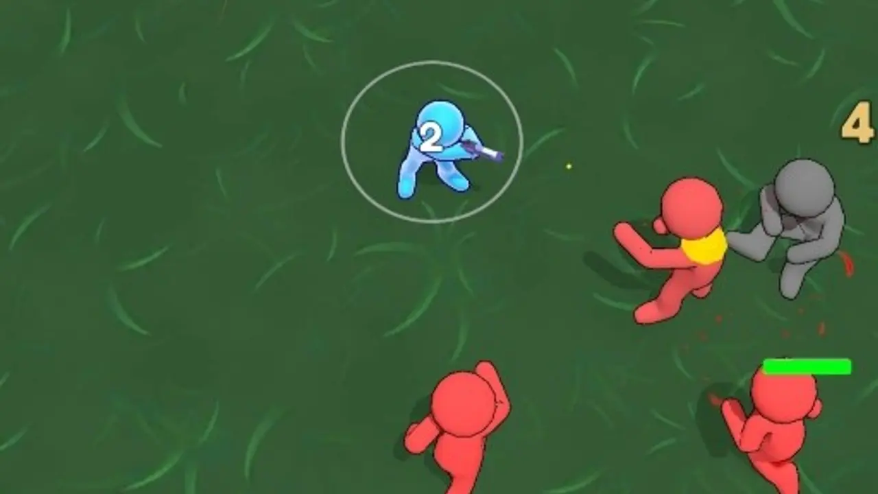 Stickman Shooting Survival gameplay screenshot