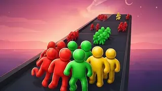 Play Stickman Stack Race