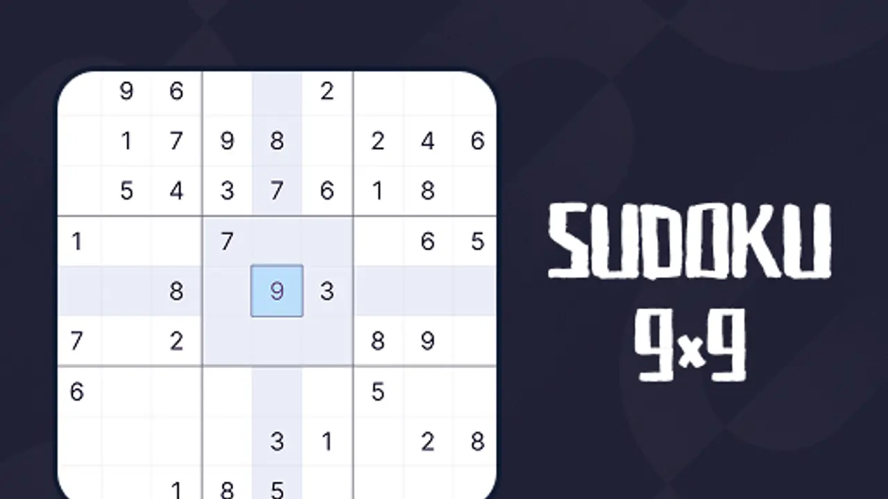Sudoku 9x9 gameplay screenshot