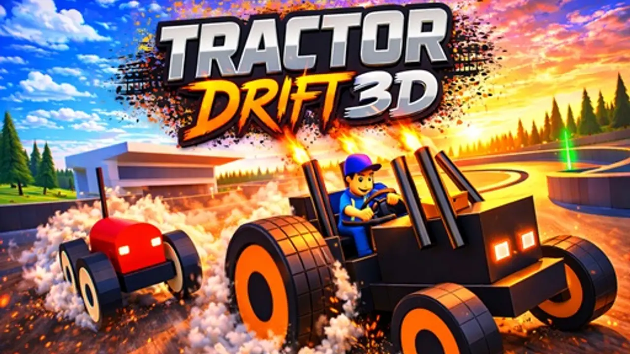 Tractor Drift 3D gameplay screenshot