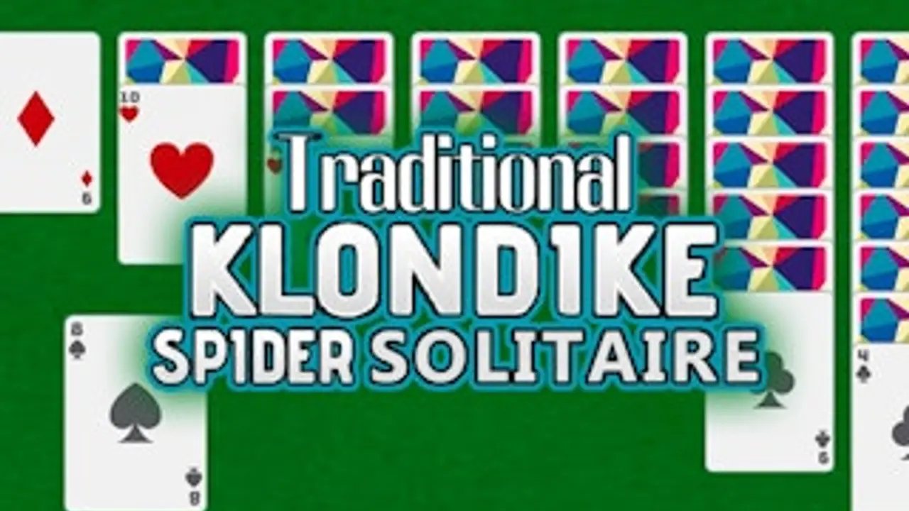 Traditional Klondike Spider Solitaire gameplay screenshot