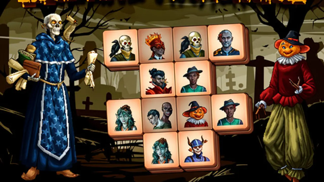 Undead Mahjong gameplay screenshot