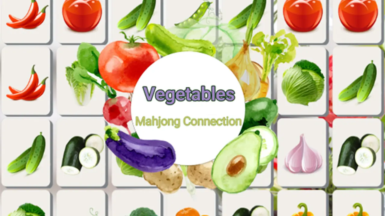 Vegetables Mahjong Connection gameplay screenshot