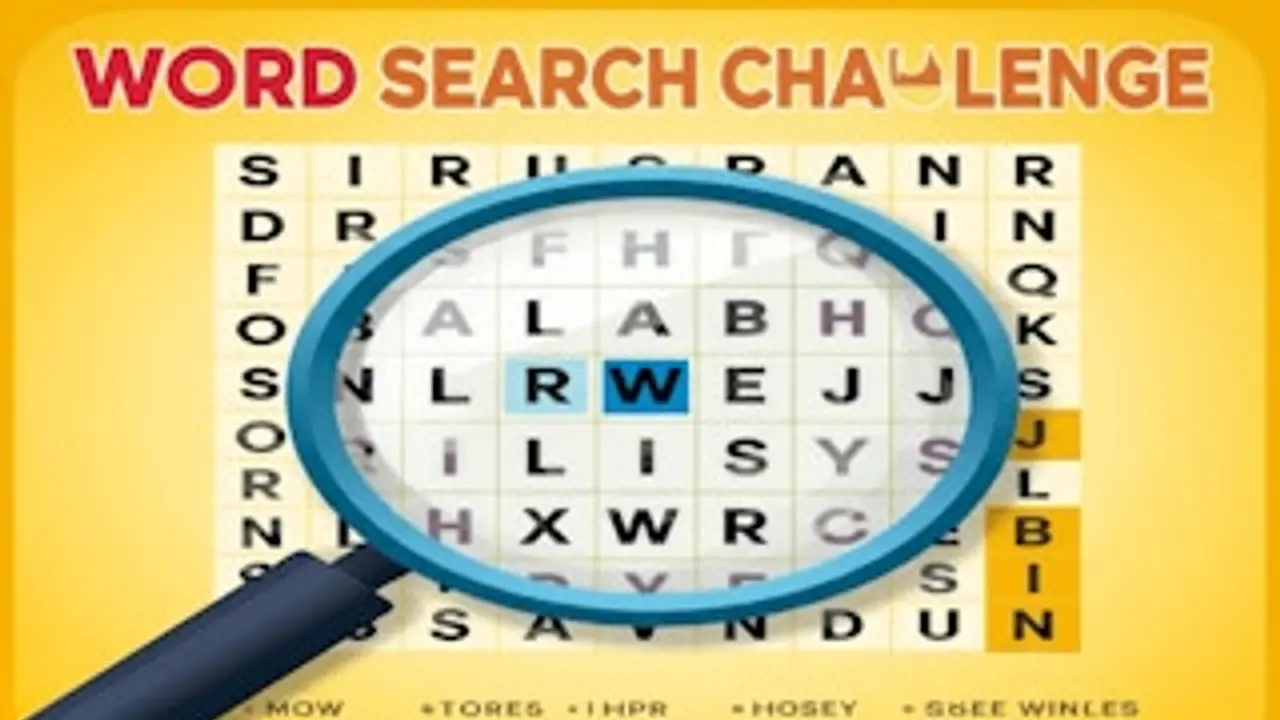 Word Search Challenge gameplay screenshot