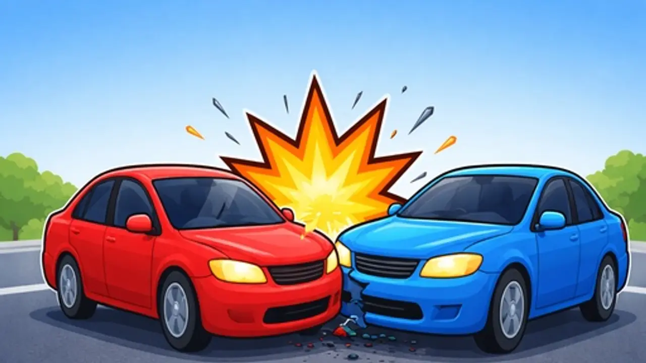 Wrong Side Driving Car Game gameplay screenshot